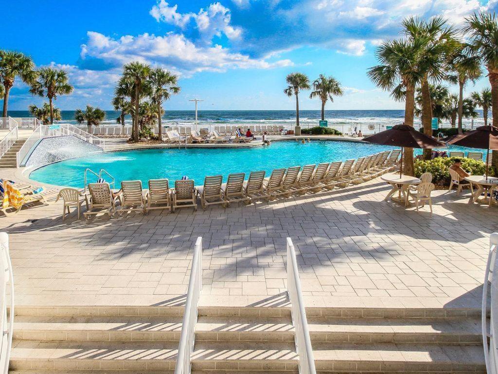 1 Bedroom Direct Oceanfront Condo Wyndham Ocean Walk Resort - Daytona Funland 703 Daytona Beach Extérieur photo