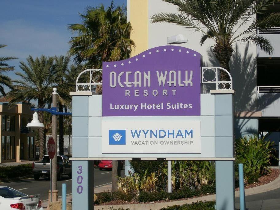 1 Bedroom Direct Oceanfront Condo Wyndham Ocean Walk Resort - Daytona Funland 703 Daytona Beach Extérieur photo